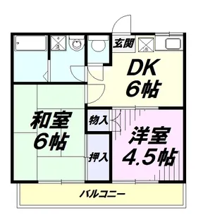 グレース丘【2階】の間取り