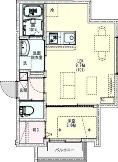 KLEIS航空公園 【1階】の間取り