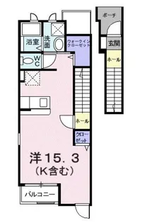 ヴェル・エール【2階】の間取り