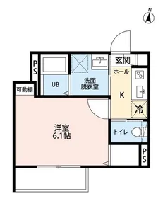 カーサCOEDO(カーサコエド)【3階】の間取り