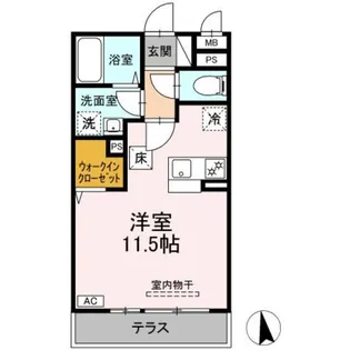 サンプレジール【1階】の間取り