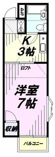 サンシェール渋谷【1階】の間取り