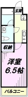 フィユフラッツ川越南【3階】の間取り