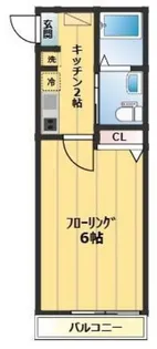 ウエストガーデン所沢【3階】の間取り