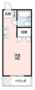 グリーンパーク小手指【2階】の間取り