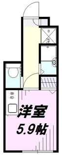 AZEST−RENT所沢【1階】の間取り