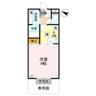 ドリーム狭山南KG棟【1階】の間取り