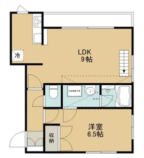 アメリカンリバティー小手指Ⅱ【2階】の間取り