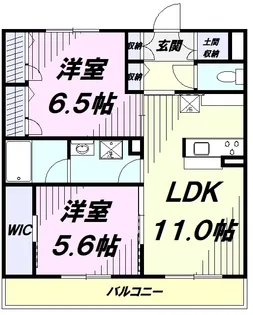 ベルウッドレジデンス【1階】の間取り