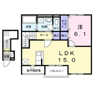 グレイスヴィラ【2階】の間取り
