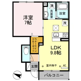 HACHI−KEN【1階】の間取り