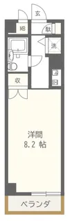 エルニド久米川【5階】の間取り