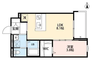 robot home 新所沢【2階】の間取り