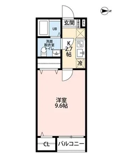 seno狭山【3階】の間取り