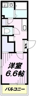 MELDIA入間市Ⅱ【2階】の間取り