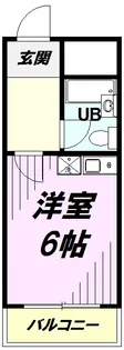 ベルデ所沢【3階】の間取り