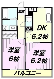 グリーンエコビレッジ【2階】の間取り