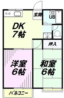 エレガンスハイムC【2階】の間取り