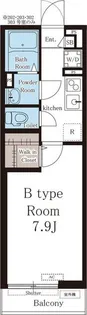 グレイスひばりヶ丘【1階】の間取り