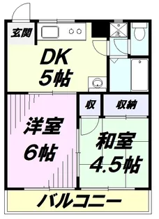 山田カンプレックス【1階】の間取り