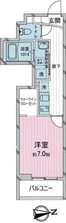 ヨーク所沢Ⅱ【1階】の間取り