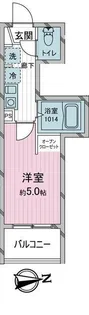 ヨーク所沢Ⅱ【2階】の間取り