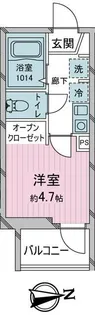 ヨーク所沢Ⅱ【2階】の間取り