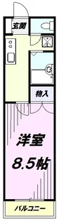 メゾンローゼ【2階】の間取り
