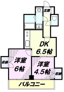 GCコート【4階】の間取り