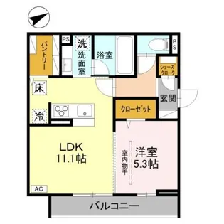 (仮称)D−Sereno豊岡5丁目 A棟【3階】の間取り