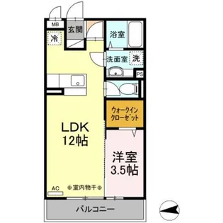 花水木 I【1階】の間取り