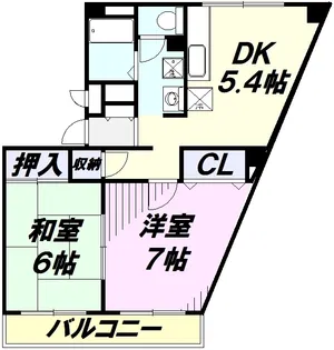 千雅堂【3階】の間取り