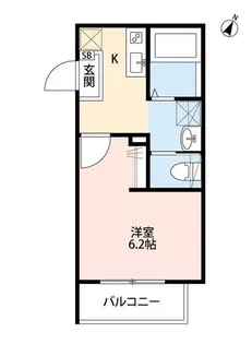 OP−TION GION【2階】の間取り