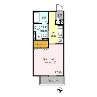 バリローチェ【1階】の間取り