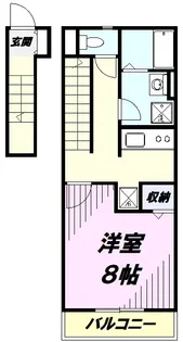 リブリ・Luna Isola【2階】の間取り
