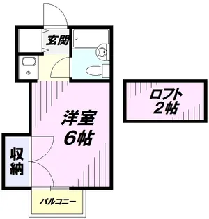 Dream新狭山【2階】の間取り