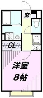 AK WILL【2階】の間取り