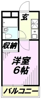 所沢メゾン3号館【5階】の間取り