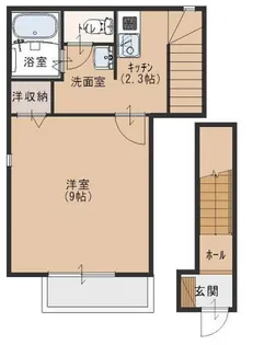 メゾンブリュージュ【2階】の間取り