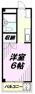 グランドール東所沢【4階】の間取り