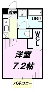 エクセルせいざんⅡ【1階】の間取り