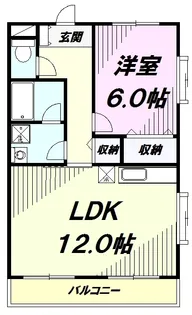Ks GARDEN【1階】の間取り
