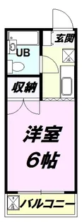 キャビンタコス【1階】の間取り