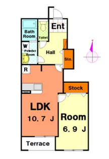 タンドル【1階】の間取り