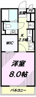 シャルマンS【2階】の間取り