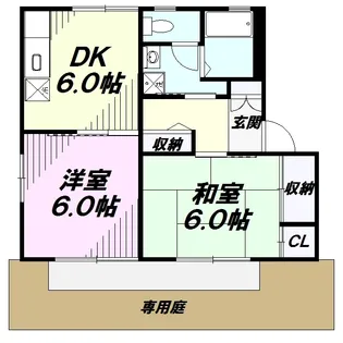 アークTU【1階】の間取り