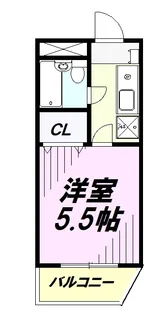 グロブナーハウス寺町【502号室】の間取り