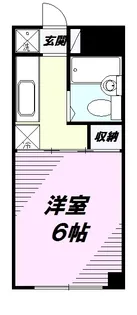 奥富ビル【305号室】の間取り