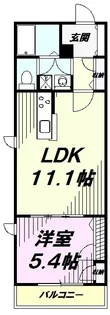 クラリスY【2階】の間取り