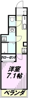 リブリ・日野 石田第3【1階】の間取り